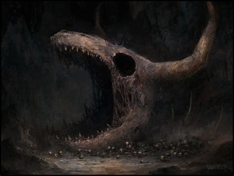 Cave of the Dead Dragon by ChrisCold on DeviantArt