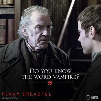 Penny Dreadful, David Warner as Professor Abraham Van Helsing. | Penny dreadful, Penny dreadfull ...