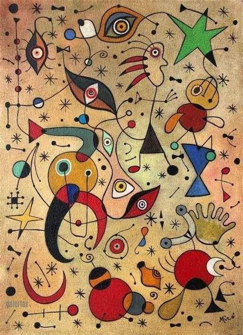 El naixement del món, 1941 | Joan miro paintings, Miro paintings, Famous artists paintings