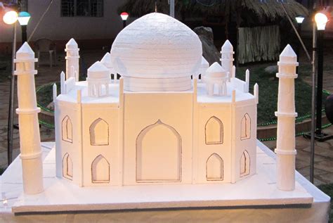 5 Cool Paper Taj Mahal 3d Model - Lvbags Mockup