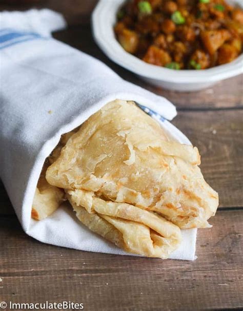 Buss Up Shut Paratha Roti - Immaculate Bites