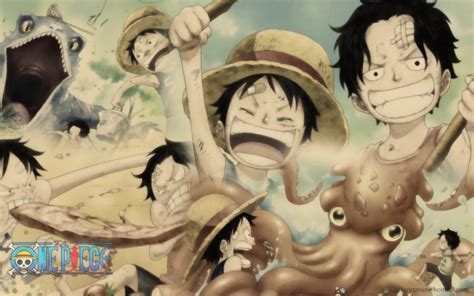 Luffy and Ace childhood by Urara87 on DeviantArt