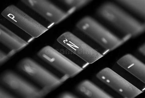 Spanish Letter N on Keyboard Stock Image - Image of background, focus ...