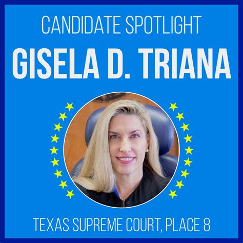 Candidate Spotlight: Gisela D. Triana • Democratic Party of Kendall County, Texas