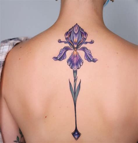 iris flower tattoo 2 - TheFab20s