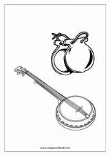 21  Free Printable Coloring Pages Of Musical Instruments sketch template