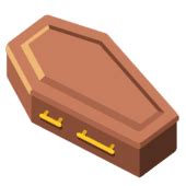Coffin emoji clipart vector – Clipartix