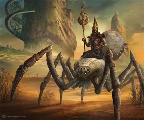 Spider mount | Fantasy monster, Fantasy creatures, Fantasy beasts