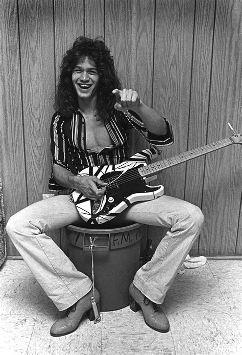 Eddie Van Halen on Van Halen's First Tour 1978 : r/vanhalen