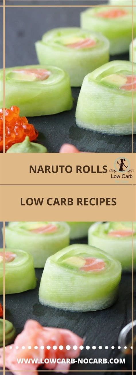 Naruto rolls are one perfect addition to your home made Japanese evening