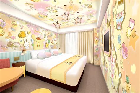 Pompompurin hotel rooms coming to Tokyo, Hokkaido to make your stay ...