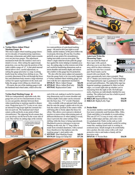 Lee Valley Winter 2020 Wood Working Catalogue Canada