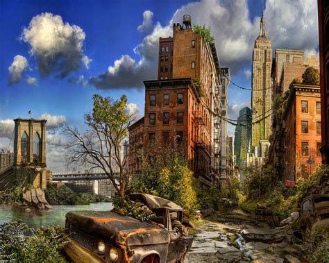 Post Apocalypse New York City by myjavier007 on DeviantArt