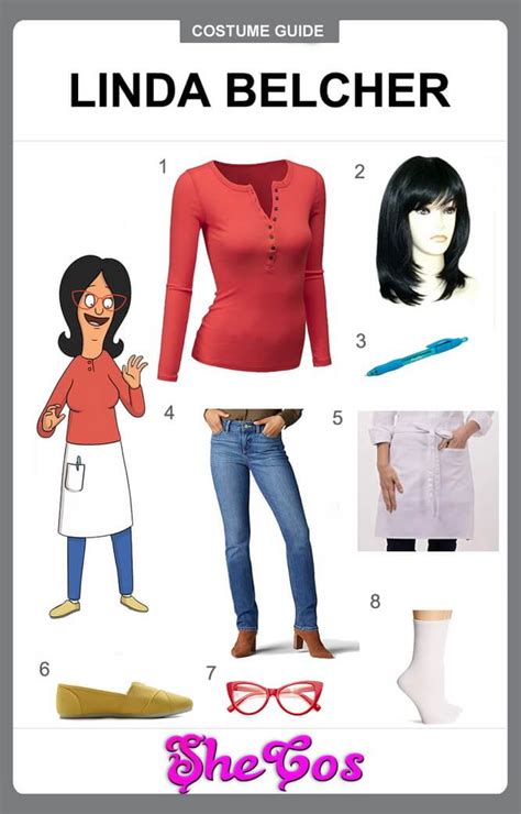 Your Full Guide To Dress As Linda Belcher | SheCos Blog