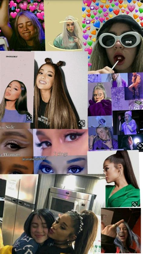 Bilie Elish and Ariana Grande | Ariana grande, Ariana, Famous singers