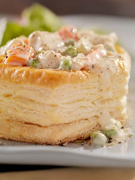 Chicken A La King With Puff Pastry - Design Corral