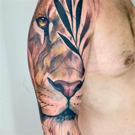 11+ Lion Sleeve Tattoo Ideas That Will blow Your Mind!