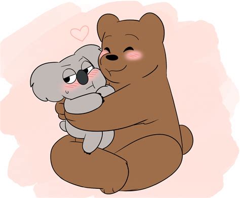 Koala Bears Hugging