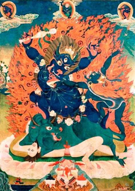 1 Yama Dharmaraja | Tibetan art, Buddhism art, Buddhist art