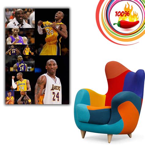 Kobe Bryant Set Los Angeles Lakers Basketball NBA Poster 8/9 – My Hot ...