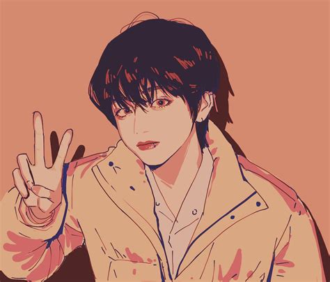 night owl 🌃 on Twitter | Taehyung fanart, Fan art, Bts drawings