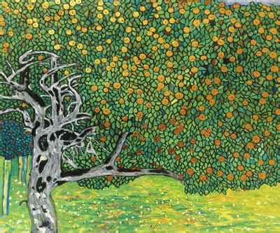 Golden Apple Tree (Luxury Line) - Gustav Klimt at overstockArt.com | Gustav klimt, Klimt ...