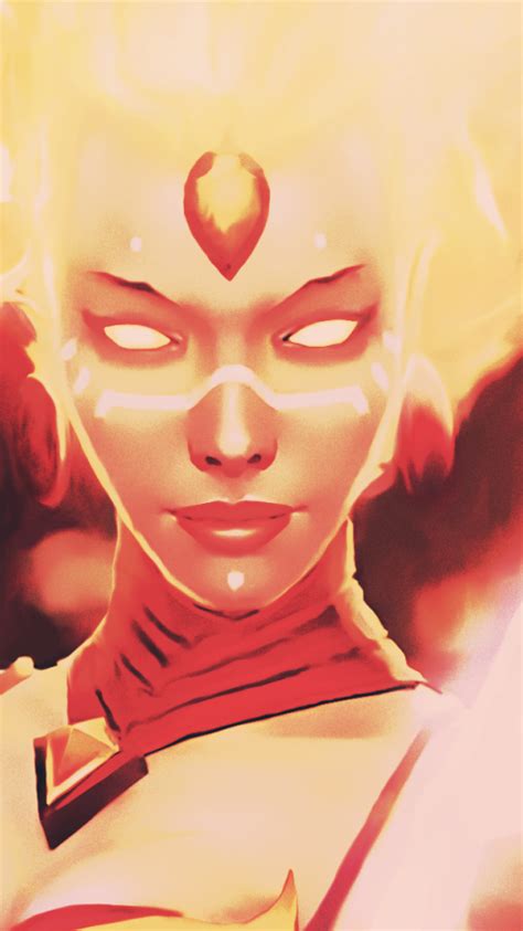 480x854 Resolution lina, dota 2, fiery soul of the slayer Android One Mobile Wallpaper ...