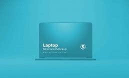 Minimalist Laptop Mockup Free Photo - SplitShire