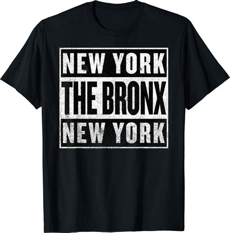 Amazon.com: Retro Vintage New York Bronx Hip Hop Rap Music City Image T-Shirt : Clothing, Shoes ...