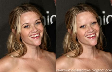 Celebs Without Eyebrows: Reese Witherspoon