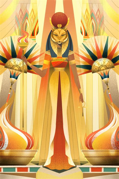 Ancient Egyptian Goddess Art