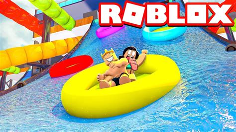 THE BIGGEST WATER RIDE IN ROBLOX | Water Park Oceanic - YouTube