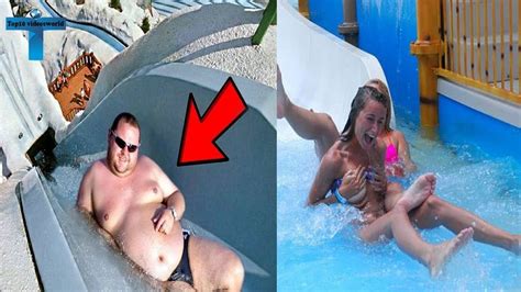 Top 10 Most Insane Water Slide Fails Top 10 MOST HILARIOUS Waterslide ... | Bizarre videos ...