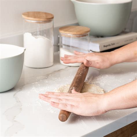 Gristmill Collection Walnut Rolling Pin - Magnolia