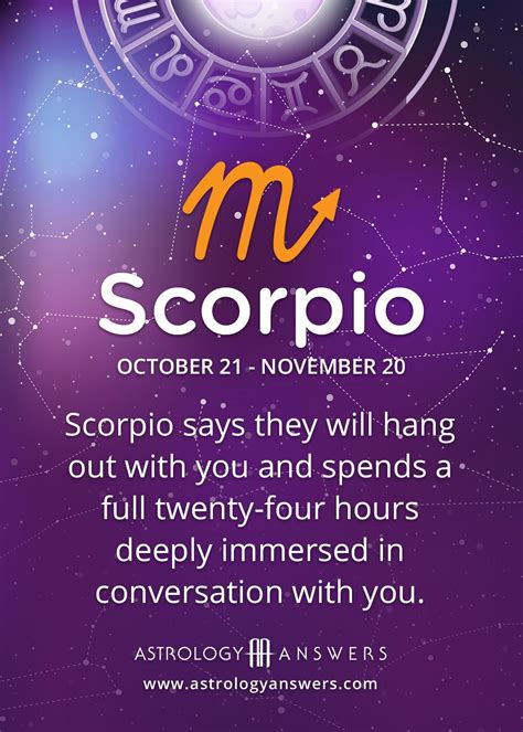 Scorpio Daily Horoscope | AstrologyAnswers.com | Scorpio zodiac facts, Scorpio horoscope ...