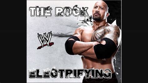 The Rock 24th WWE Theme Song - Electrifying with Arena Effects - YouTube