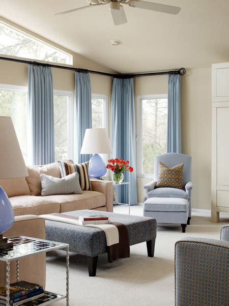 20 Modern Living Room Curtains Design