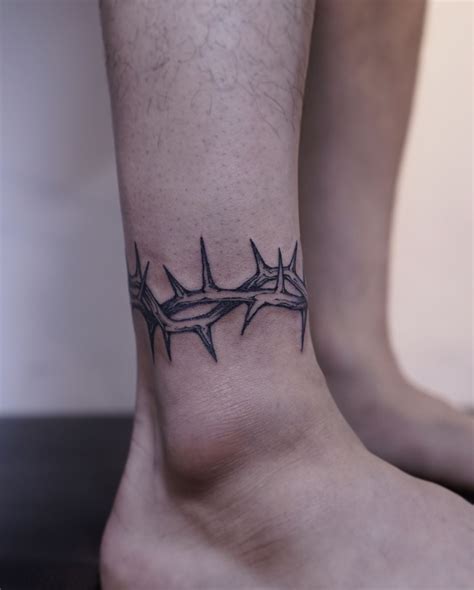 Ring of Thorns Tattoo | Thorn tattoo, Small pretty tattoos, Bug tattoo