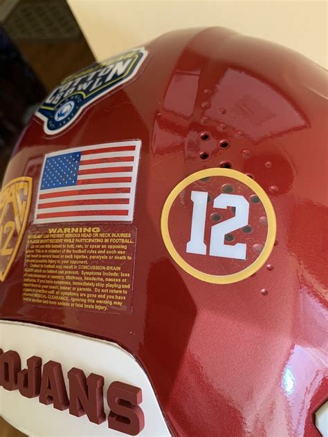 USC Trojans VICIS Zero 2 Football Helmet Size Large. Brand New. Extra Decals. | eBay
