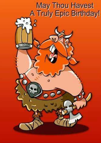 viking happy birthday - Clip Art Library