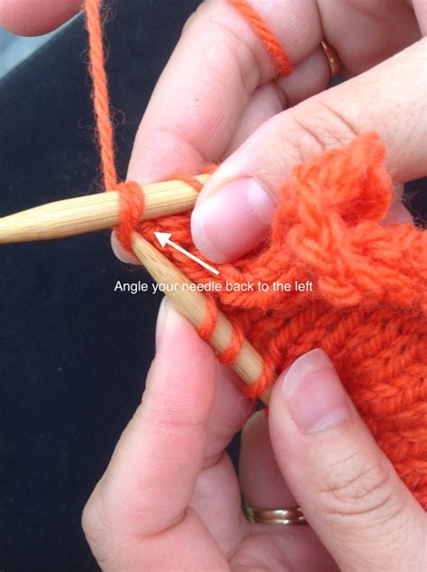 Left handed SSK- pictures and video - The Left Handed Knitter