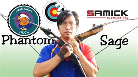 Archery | Mandarin Duck Phantom vs Samick Sage - YouTube