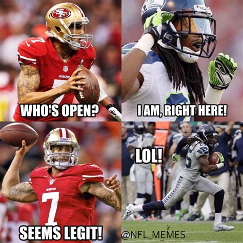 This pretty much sums up tonight's Seahawks-49ers game. | NFL Memes ...