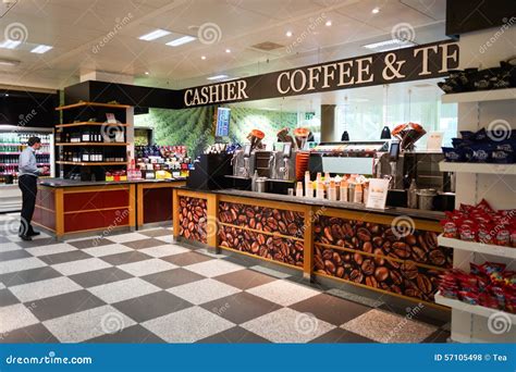 Airport cafe editorial stock photo. Image of conversation - 57105498