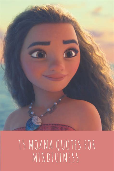 15 Moana quotes for Mindfulness | Kerry Louise Norris