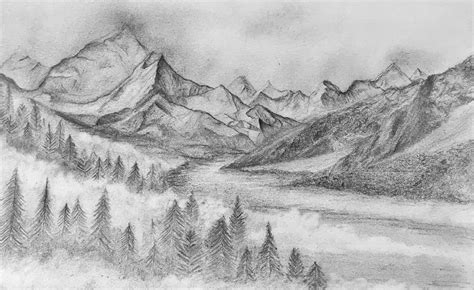 Himalaya Drawing at PaintingValley.com | Explore collection of Himalaya Drawing