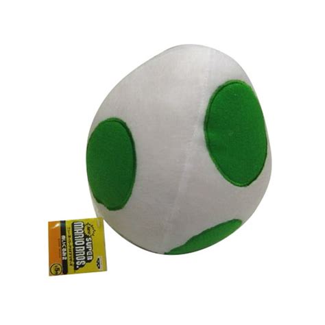 Super Mario White Yoshi Egg Plush Toy - Walmart.com - Walmart.com