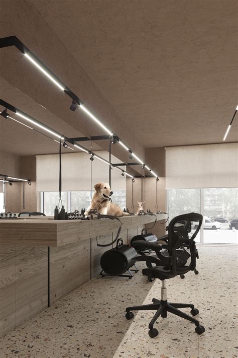 GROOMER || A Sepia-Toned Pet Salon Designed for Ultimate Pampering — Pendulum Magazine