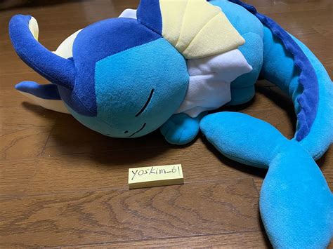 Sleeping Vaporeon Jumbo Eeveelutions Pokemon Plush - town-green.com