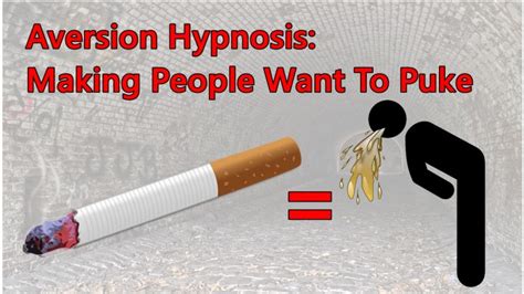 Making People Sick When They Think of Smoking (aversion hypnosis) - Mind Control Publishing